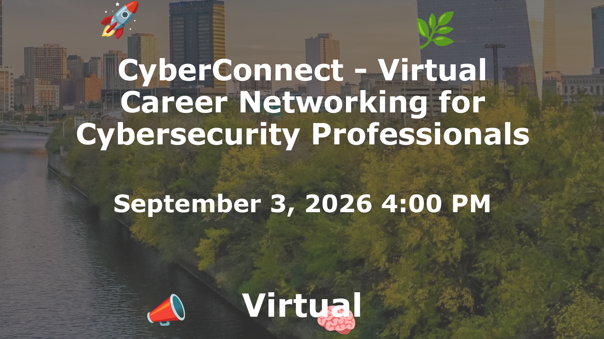 CyberConnect - Virtual Career Networking for Cybersecurity Professionals event image